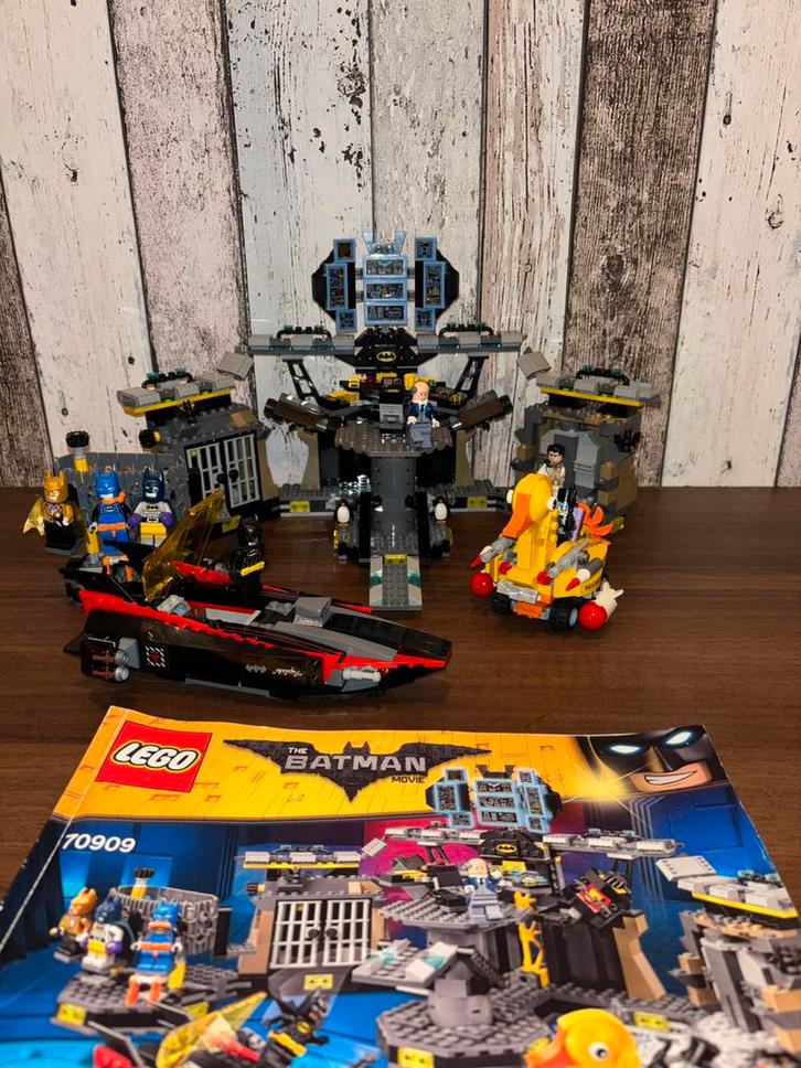 Lego 70909 the Batman movie Batcave Break-In, Kinderen en Baby's, Speelgoed | Duplo en Lego, Zo goed als nieuw, Lego, Complete set