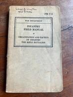 WO2 Amerikaans voorschrift stelling rifle bataillon wapens, Verzamelen, Militaria | Tweede Wereldoorlog, Verzenden, Nederland