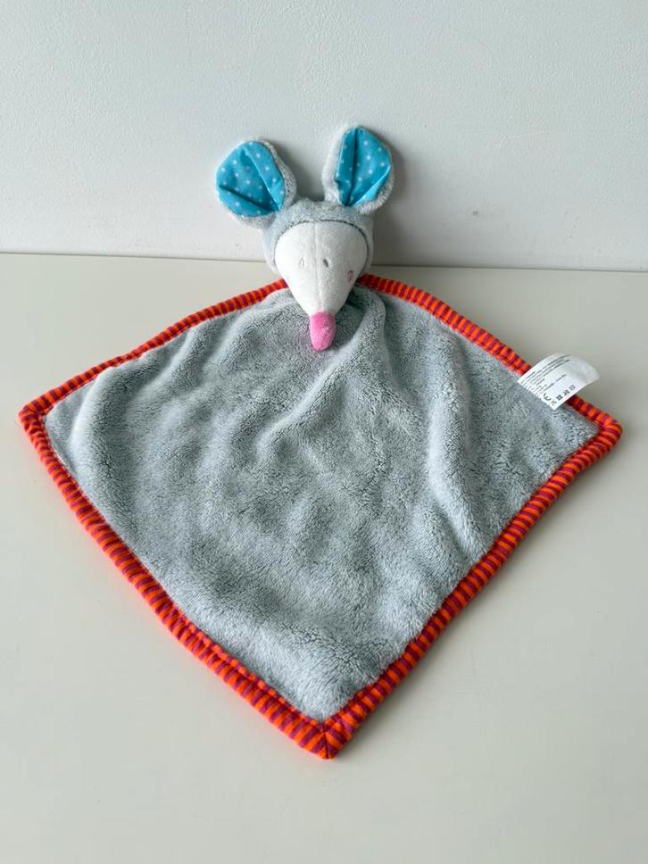 Tut, tutdoek, tutlap, knuffeldoek muis met belletje / Action, Kinderen en Baby's, Speelgoed | Knuffels en Pluche, Zo goed als nieuw