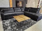 Voorraad | Taupe croco hoekbank lounge | Showroom Utrecht, Huis en Inrichting, Banken | Bankstellen, Ophalen, Hoekbank, Metaal