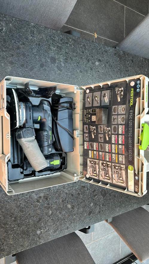 Festool schuurmachine, Doe-het-zelf en Verbouw, Gereedschap | Schuurmachines, Zo goed als nieuw, Vlakschuurmachine, Minder dan 600 watt