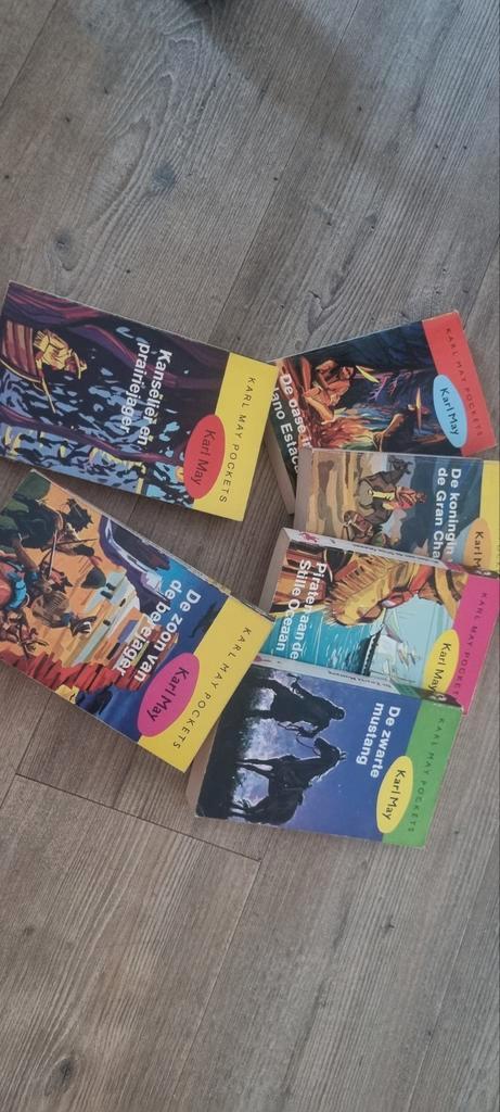 Karl May Pockets - 5 Boeken, Boeken, Romans, Gelezen, Nederland, Ophalen of Verzenden