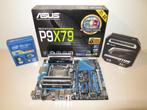 ASUS P9X79 + Intel Core i7-4820K + Corsair Dominator 32GB, Computers en Software, Moederborden, Gebruikt, Ophalen of Verzenden
