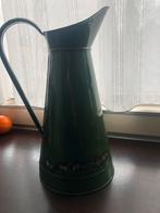 Oude emaille waterkan, Ophalen