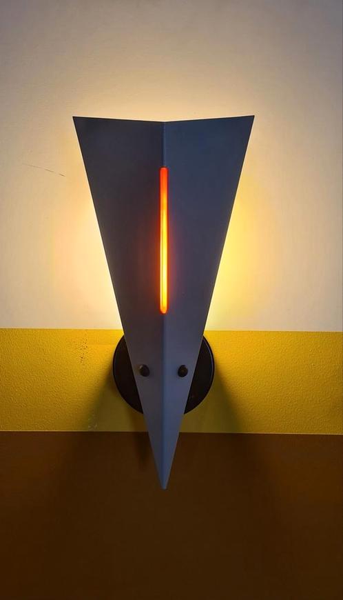 Vintage, design wandlamp Dijkstra, Toca, Huis en Inrichting, Lampen | Wandlampen, Metaal, Ophalen of Verzenden