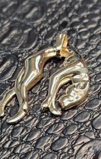 Prachtige panter 14karaat gouden hanger, Ophalen of Verzenden, Nieuw, Goud, Goud