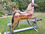 oud carrousel hobbelpaard met echte paardenstaart, Kinderen en Baby's, Ophalen, Gebruikt
