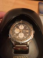 Seiko Chronograph Alarm 7T32, Sieraden, Tassen en Uiterlijk, Horloges | Heren, Gebruikt, Staal, Polshorloge, Ophalen of Verzenden