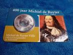 400 jaar Michiel de Ruyter jubileums munt, Postzegels en Munten, Zilver, Overige waardes, Ophalen of Verzenden, Koningin Beatrix