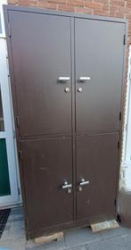 Ijzeren kast, Huis en Inrichting, Kasten | Lockerkasten, Ophalen, Gebruikt, Industrieel