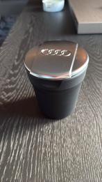 Audi asbak / opbergbeker zwart met zilver 8XO 864 575A, Ophalen of Verzenden