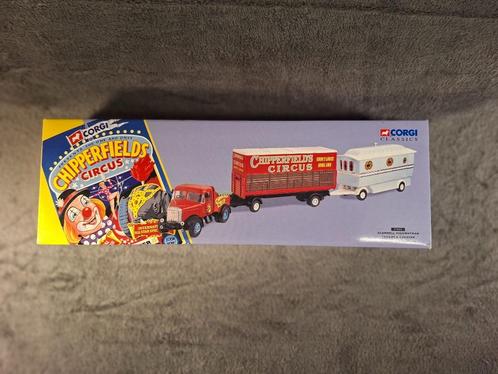 Corgi Chipperfields Circus - Scammell Trailer & Caravan, Hobby en Vrije tijd, Modelauto's | 1:50, Nieuw, Bus of Vrachtwagen, Corgi