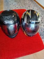 Twee motorhelmen, een Shoei en een B-solare, Motoren, Kleding | Motorhelmen, Ophalen of Verzenden, Tweedehands, Overige merken