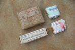 + Nederlandse Verbandpakjes Voor 1940 4 Stuks Medische +, Ophalen of Verzenden, Nederland