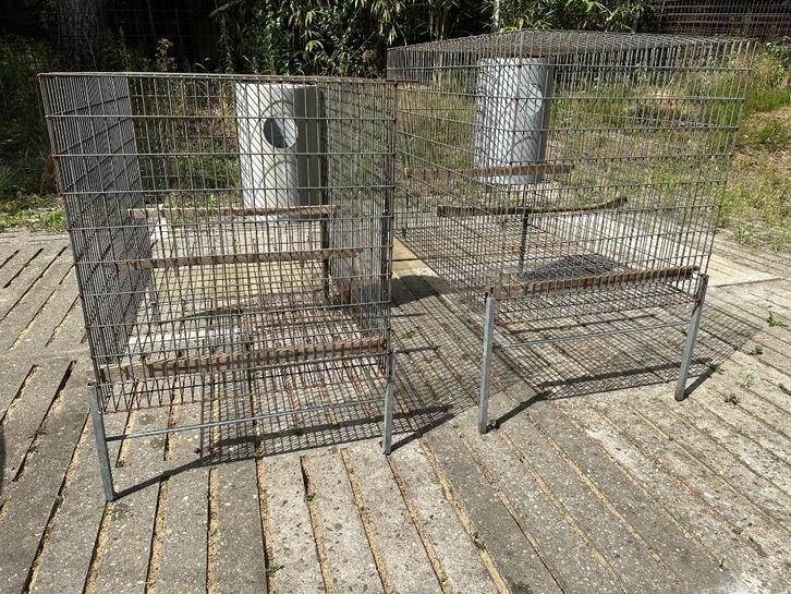 Kweekkooien voor Papagaaien en grote Parkieten, Dieren en Toebehoren, Vogels | Hokken en Kooien, Gebruikt, Broedkooi of Kweekkooi