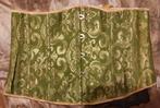 lichtgroen korset polyester jacquard stof met baleinen mt L, Maat 42/44 (L), Nieuw, Ophalen of Verzenden, Zonder mouw