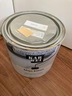 Muurverf zacht geel/goud, Ophalen, Zo goed als nieuw, Groen