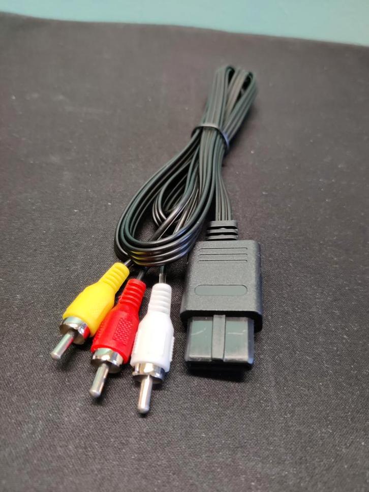 Nintendo AV Kabel - Super Nintendo / Gamecube / N64, Spelcomputers en Games, Games | Nintendo GameCube, Gebruikt, Ophalen of Verzenden