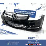 W204 FACELIFT VOORBUMPER COMPLEET + GRIL ORIGINEEL Mercedes, Gebruikt, Voor, Mercedes-Benz, Ophalen of Verzenden