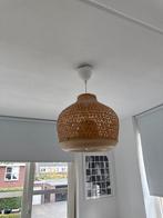 Houten Hanglamp met Hue Lamp, Ophalen, Zo goed als nieuw, Hout, Minder dan 50 cm
