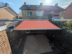 Handbediend Zonnescherm - Perfect voor de Zomer!, Tuin en Terras, Zonneschermen, Ophalen, Gebruikt, 450 cm of meer, Knikarmscherm