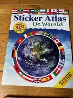 Stickeratlas De Wereld NIEUW !!! interessant!!!, Ophalen of Verzenden, Nieuw