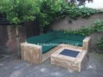 steigerhout Hoekbank l Tuinbank l Banken l HOGE KORTINGEN, Tuin en Terras, Tuinsets en Loungesets, Nieuw, Ophalen of Verzenden