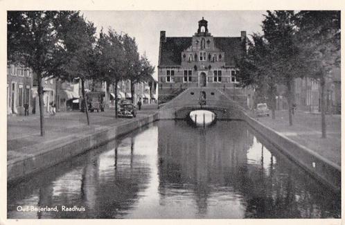oud beyerland  raadhuis, Verzamelen, Ansichtkaarten | Nederland, 1960 tot 1980, Ophalen of Verzenden