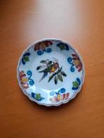 Klein Bordje met Vogel Decoratie, Tichelaar uit Makkum, Ophalen of Verzenden