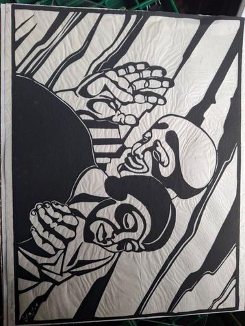 Ada Breedveld kunstwerk zonder omlijsting  beschikbaar voor biedingen