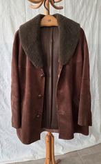 leren vintage jas, Ophalen, Gedragen, Maat 46/48 (XL) of groter, Bruin