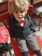 Jongen van Gabriele Braun 60 cm met certificaat, Verzamelen, Poppen, Ophalen of Verzenden, Zo goed als nieuw, Pop