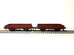 2 Fleischmann boordwagons H0 5200 t.e a.b., Gebruikt, Gelijkstroom, Fleischmann, Wagon