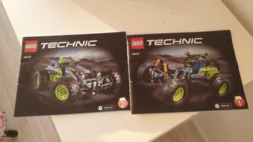 Lego technic bouwboekjes 42037 nieuw  beschikbaar voor biedingen