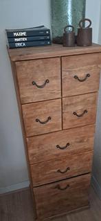Smal kastje kast Laden kastje ladenkast, Huis en Inrichting, Kasten | Ladekasten, Ophalen, Minder dan 50 cm, 5 laden of meer, 100 tot 150 cm