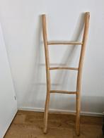 Decoratieve ladder teak - 150 cm, Ophalen, Zo goed als nieuw