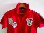 Unlocked rode polo T-shirt korte mouwen, maat 164/170, Gebruikt, Ophalen of Verzenden, Shirt of Longsleeve, Unlocked