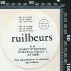 Sticker: De Vriendenkring - Ruilbeurs - Sittard (4), Ophalen of Verzenden, Zo goed als nieuw, Bedrijf of Vereniging