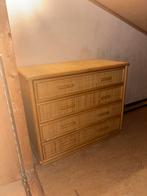 Rotan kast 4-lades, Huis en Inrichting, Ophalen, Gebruikt, 50 tot 100 cm, 3 of 4 laden