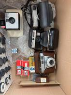 Doos vol Oude Analoge Fotocamera's, Audio, Tv en Foto, Fotocamera's Analoog, Ophalen, Gebruikt, Compact, Polaroid