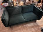 Groene Velvet 2-zits bank, Huis en Inrichting, Banken | Sofa's en Chaises Longues, Ophalen, 150 tot 200 cm, Tweepersoons, 75 tot 100 cm