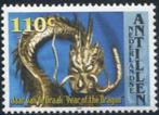Nederlandse Antillen 1306 postfris Jaar van de Draak 2000, Postzegels en Munten, Postzegels | Nederlandse Antillen en Aruba, Verzenden
