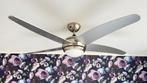 Plafondventilator met lamp en afstandsbediening, Ophalen, Zo goed als nieuw, Plafondventilator
