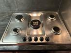 Pelgrim Gaskookplaat - 5 pits inbouw wokbrander, Witgoed en Apparatuur, Gebruikt, Minder dan 85 cm, 60 cm of meer, Ophalen of Verzenden