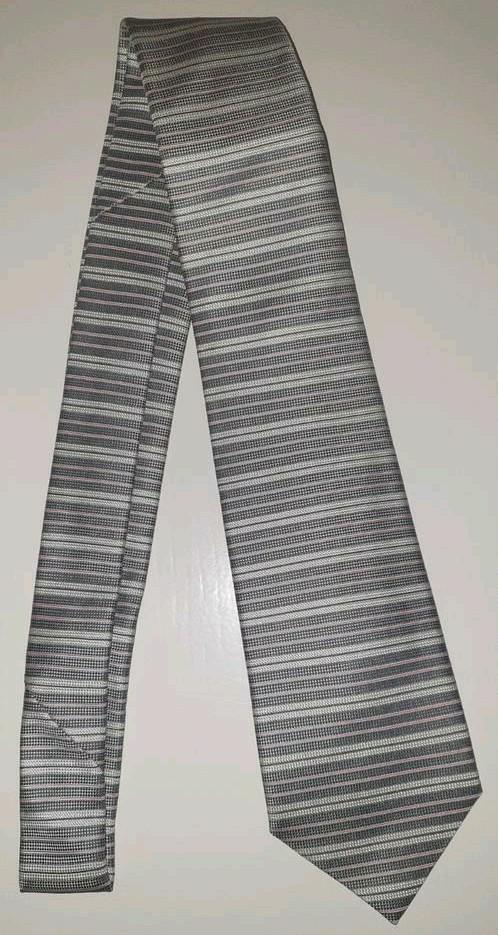Ermenegildo Zegna Zijden Stropdas - Nieuw!, Kleding | Heren, Stropdassen, Nieuw, Met patroon, Grijs, Ophalen of Verzenden