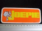 sticker Joepie logo, Verzamelen, Stickers, Verzenden, Zo goed als nieuw, Bedrijf of Vereniging