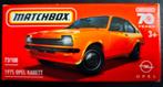 Matchbox 1975 opel kadett c coupe oranje, Nieuw, Ophalen of Verzenden, Auto