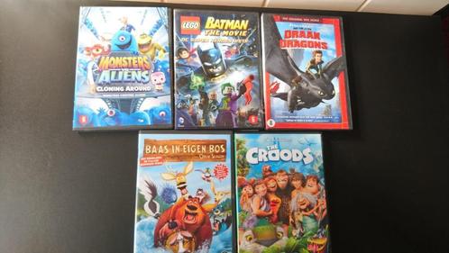 3D Cartoon Adventures voor kinderen vanaf 6 jaar - 5 dvd's, Cd's en Dvd's, Dvd's | Kinderen en Jeugd, Zo goed als nieuw, Film