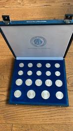 Zilveren Juliana collectie munten in cassette, Ophalen of Verzenden, Koningin Juliana