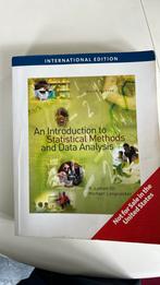 An introduction to Statistical Methods and Data Analysis, Boeken, Studieboeken en Cursussen, Ophalen of Verzenden, Gelezen, HBO